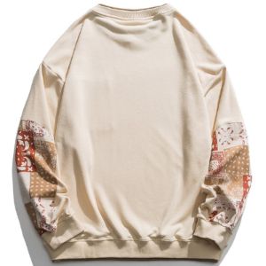 Layered Sweatshirt Bandana Patch sold by Yugen Theory