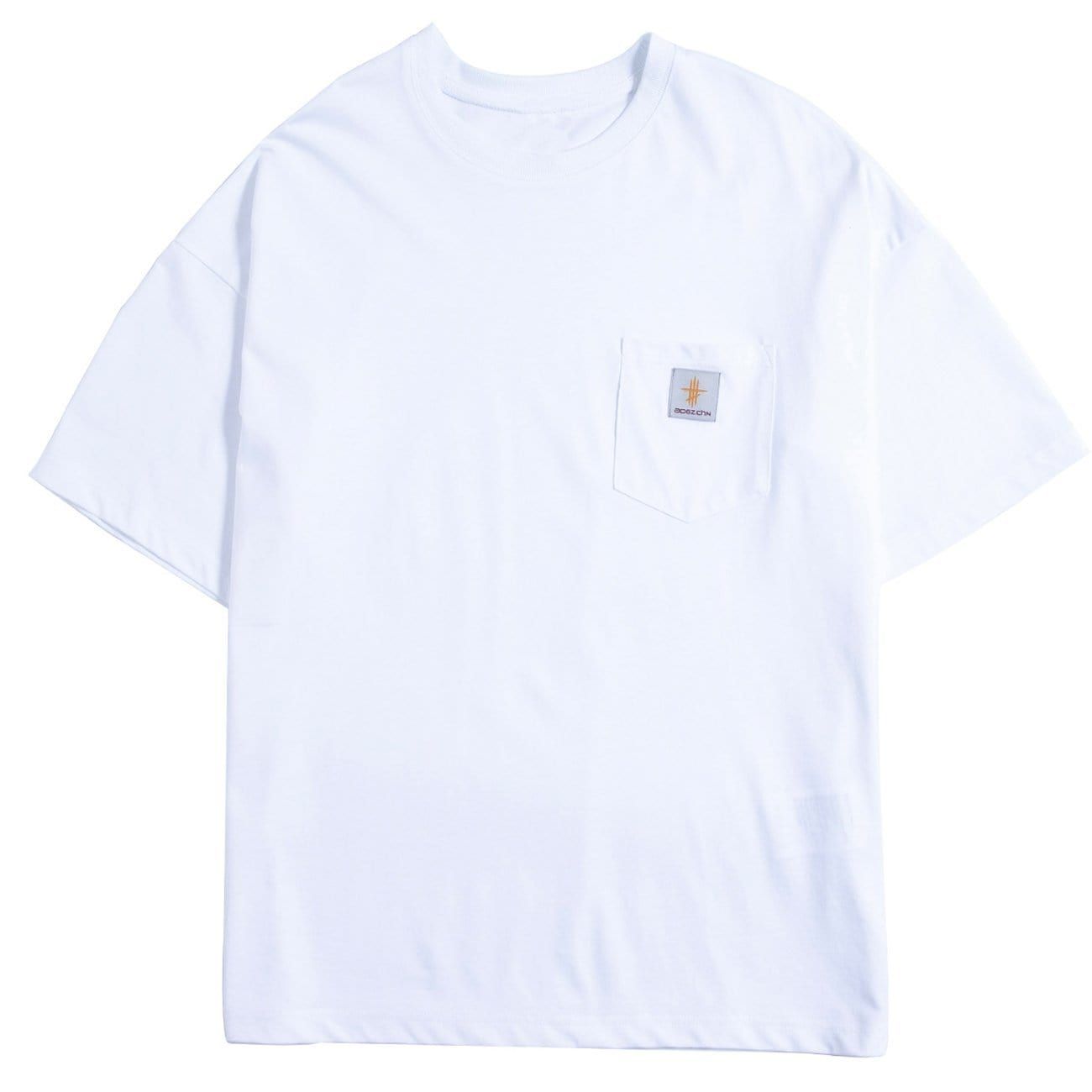 Labeling Cotton T-Shirt sold by Yugen Theory