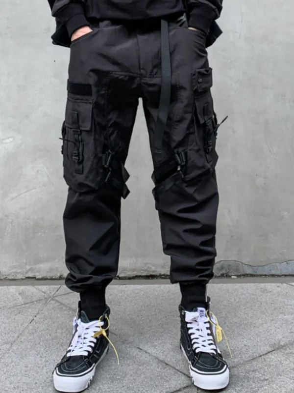 Knee Big Pocket Cargo Pants sold by Yugen Theory