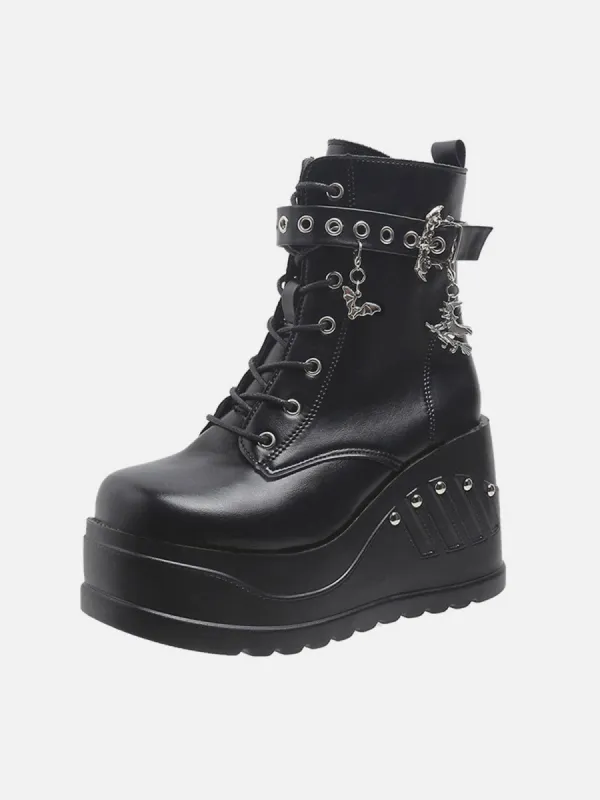 Punk Thick Soles Boots sold by Yugen Theory