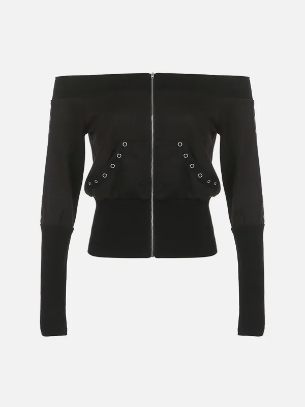 Punk Ribbons Long Sleeve T Shirt sold by Yugen Theory