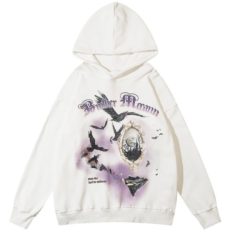 High Street Hoodie Dark Crows sold by Yugen Theory product image thumbnail 2