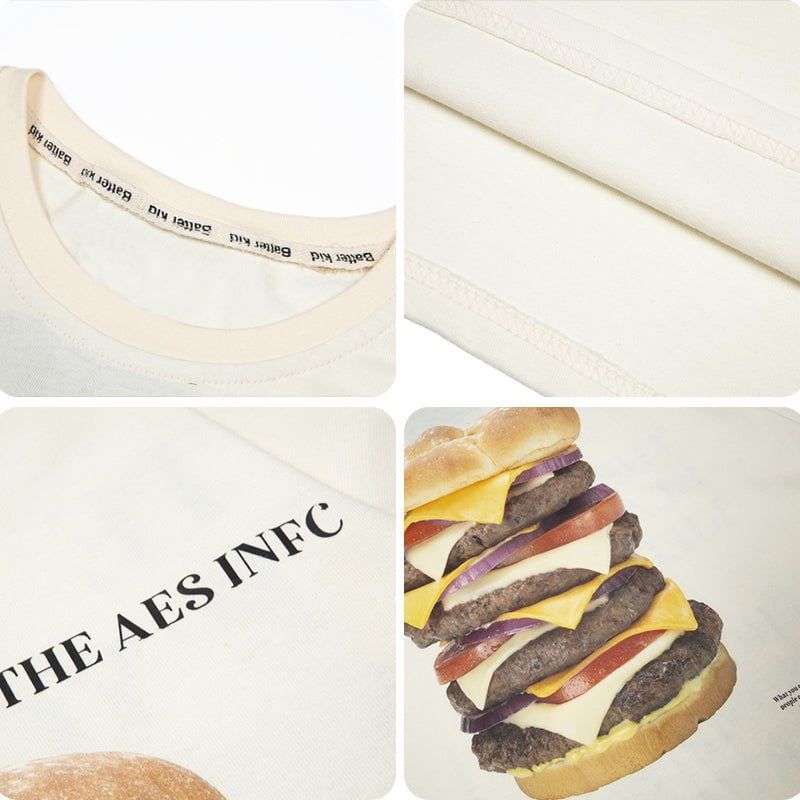 Unique T-shirt Super Hamburger sold by Yugen Theory product image thumbnail 5