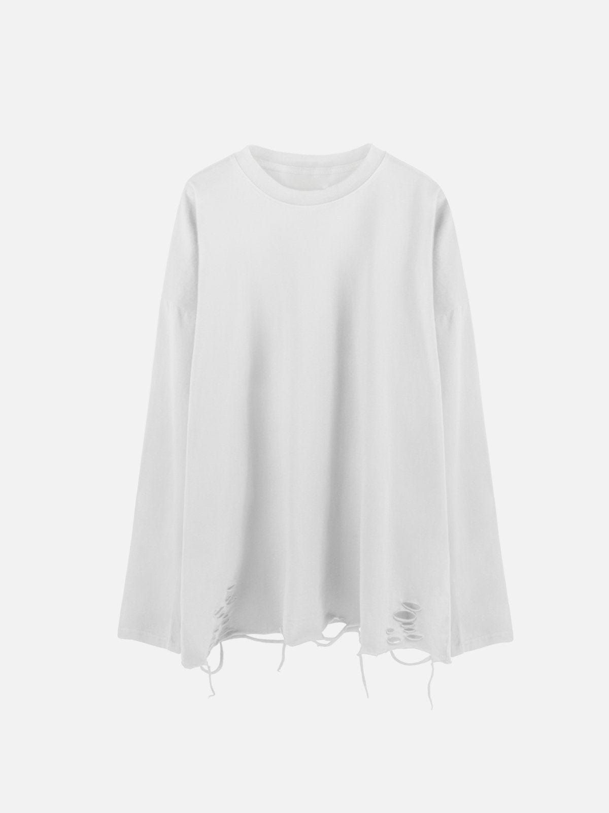 Broken Hole Sweatshirt sold by Yugen Theory product image thumbnail 3