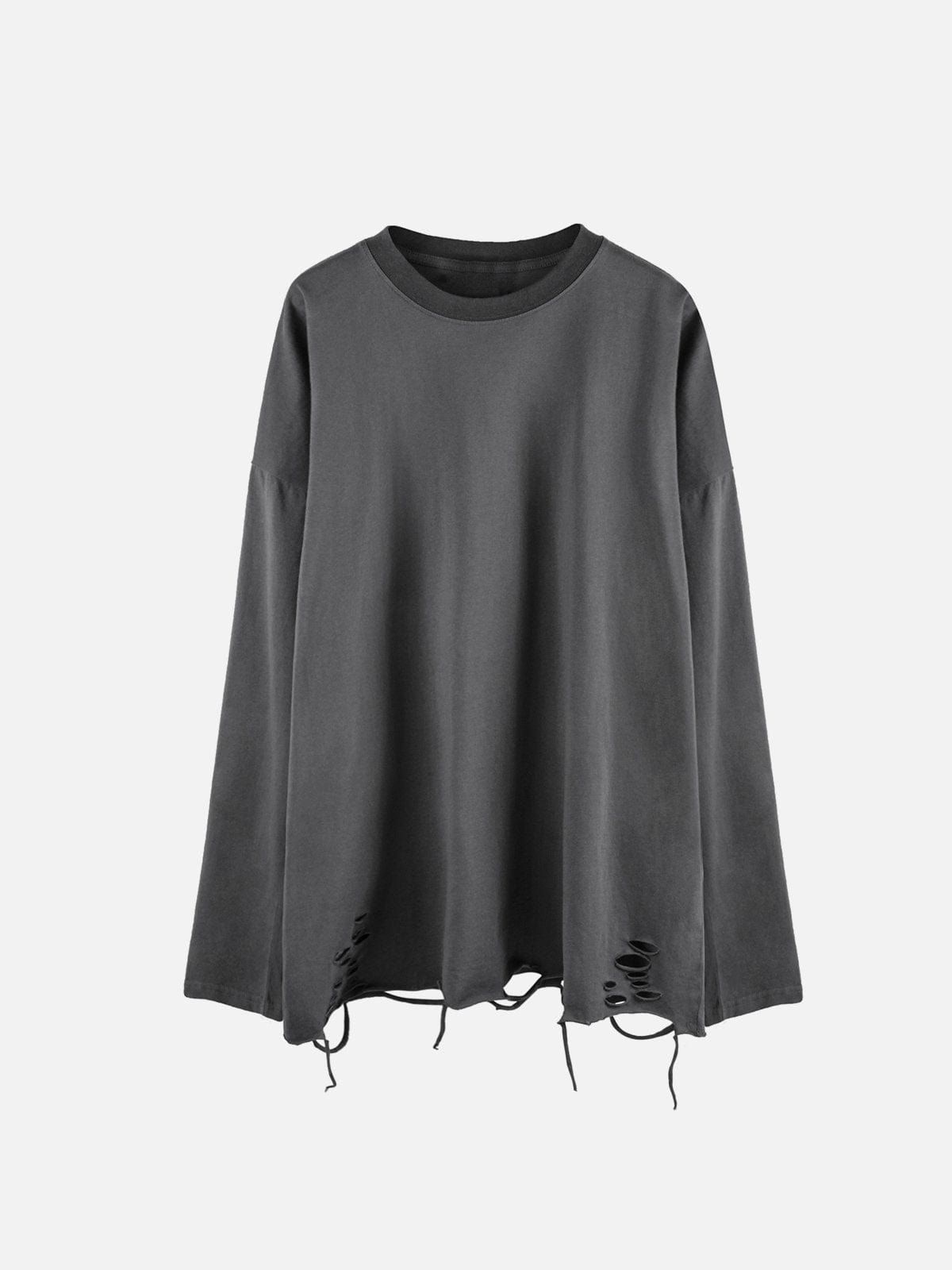 Broken Hole Sweatshirt sold by Yugen Theory product image thumbnail 4