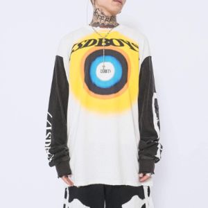 Vintage Color Block Patchwork Sweatshirt sold by Yugen Theory
