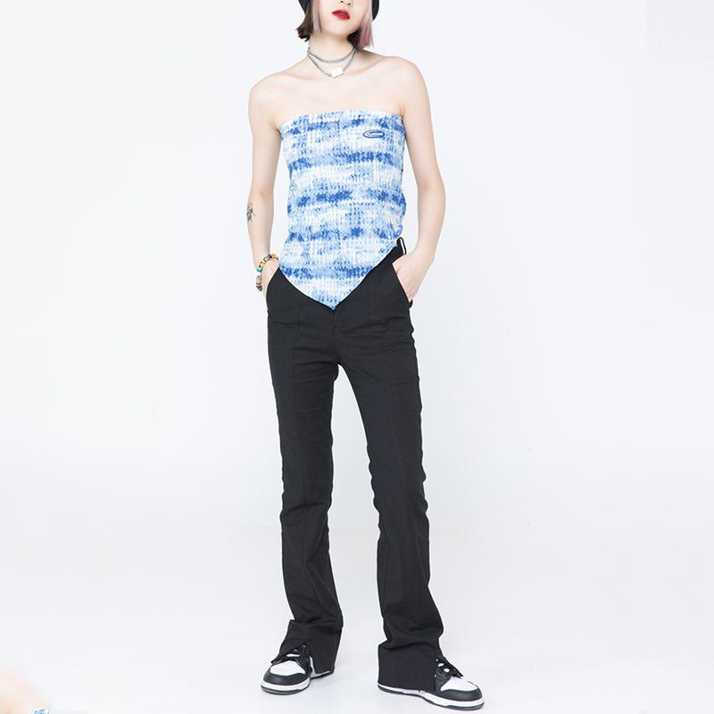 Women's Blue Tube Top sold by Yugen Theory product image thumbnail 5