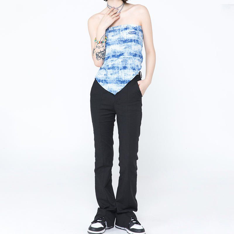 Women's Blue Tube Top sold by Yugen Theory product image thumbnail 4