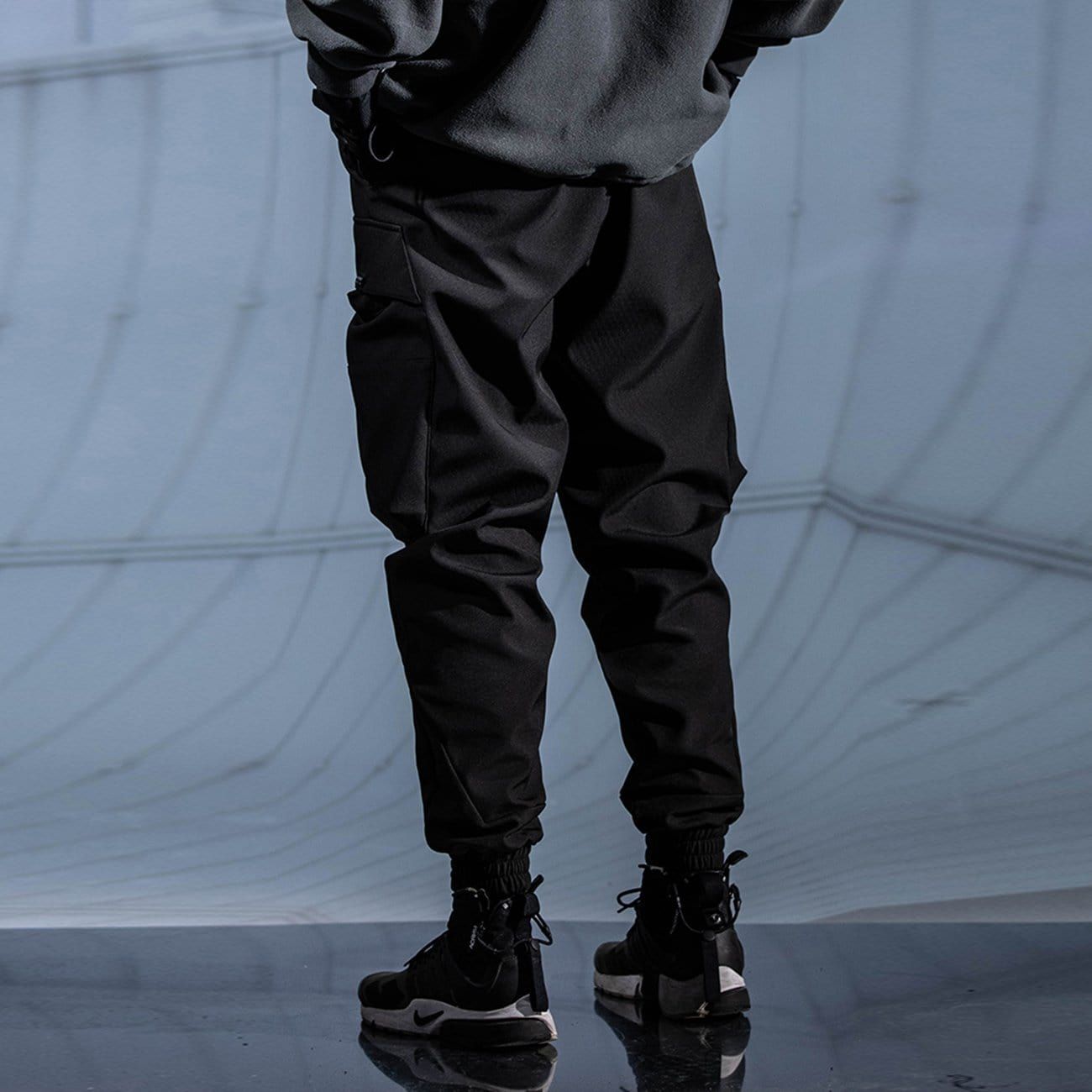 Cyberpunk Big Pockets Cargo Pants sold by Yugen Theory product image thumbnail 3
