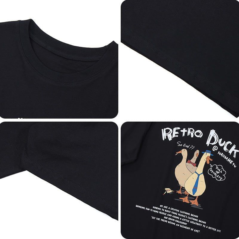 Retro Tee Three Duck sold by Yugen Theory product image thumbnail 5