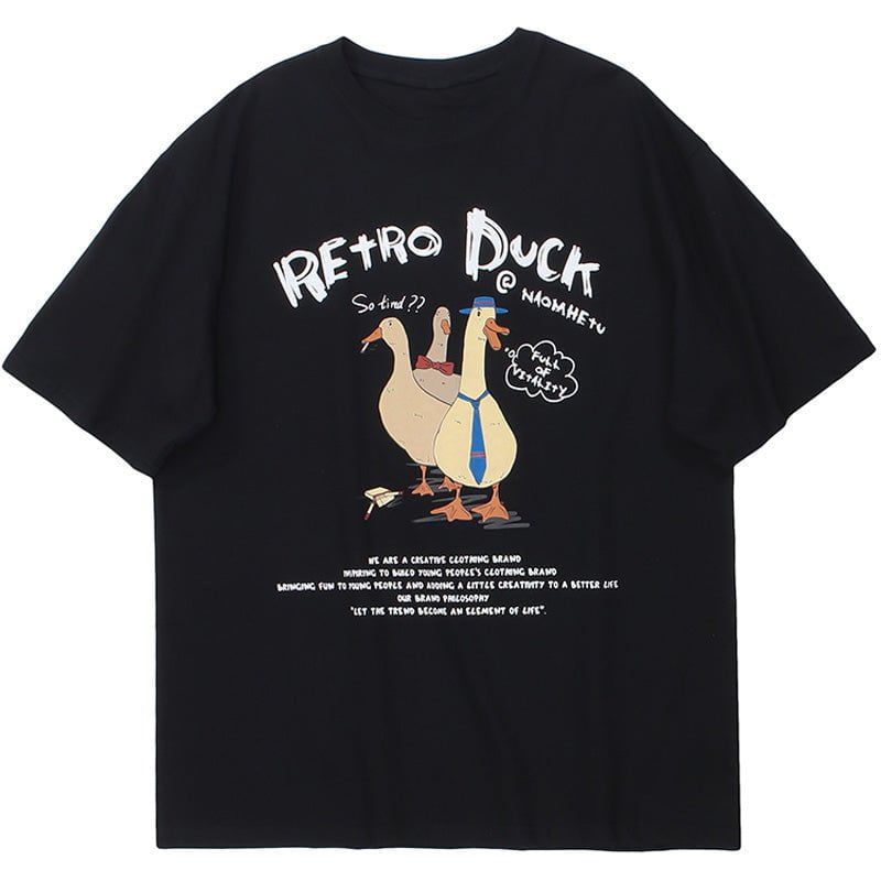 Retro Tee Three Duck sold by Yugen Theory product image thumbnail 2