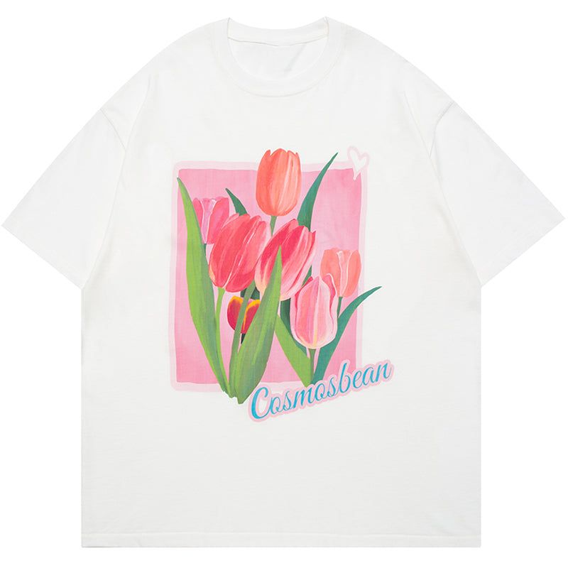 Summer Tee Flowers Graphic sold by Yugen Theory