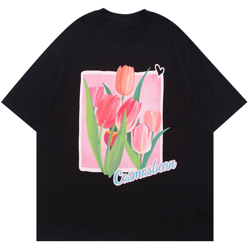 Summer Tee Flowers Graphic sold by Yugen Theory product image thumbnail 3