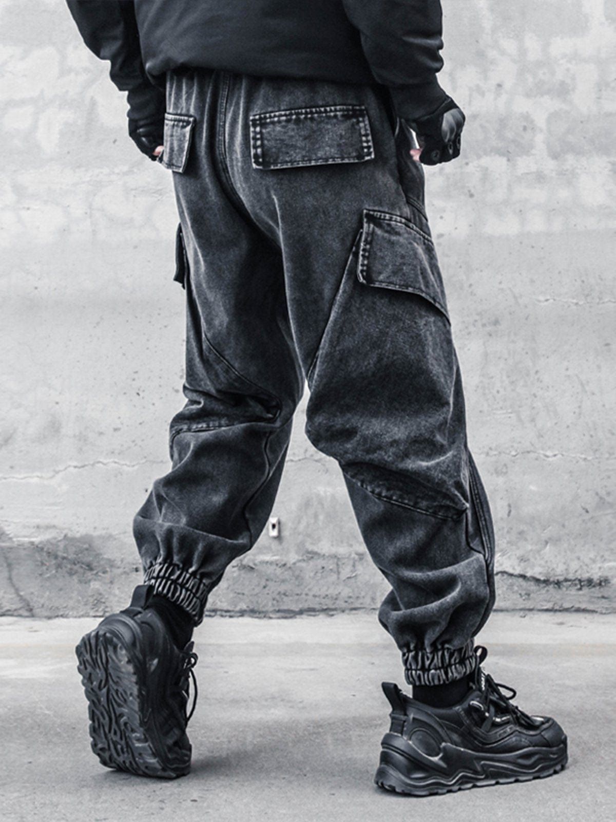 Big Pocket Washed Jeans sold by Yugen Theory product image thumbnail 3