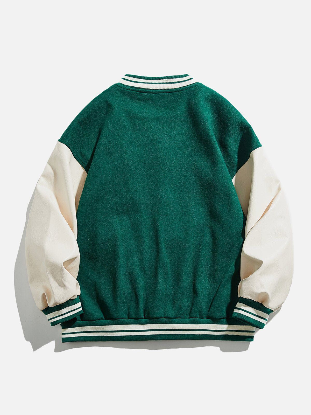 Embroidery Letters Varsity Jacket sold by Yugen Theory product image thumbnail 2