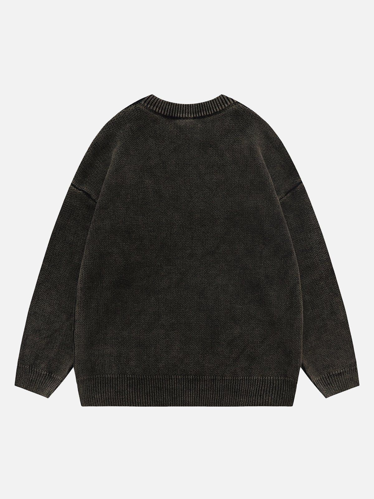 Anime Girl Print Pullover Sweater sold by Yugen Theory product image thumbnail 4