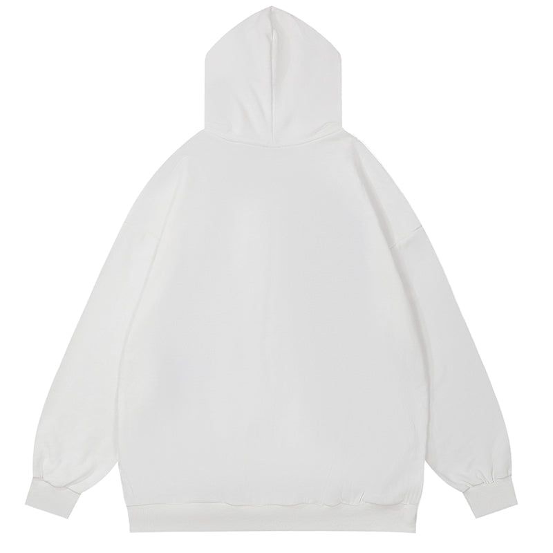 Zipper Hoodie Skeleton and Cross sold by Yugen Theory product image thumbnail 4