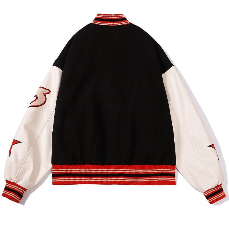 Fancy Letterman Varsity Jacket Gusades sold by Yugen Theory product image thumbnail 3