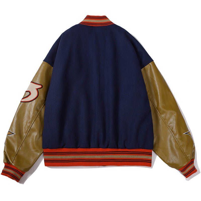 Fancy Letterman Varsity Jacket Gusades sold by Yugen Theory product image thumbnail 4