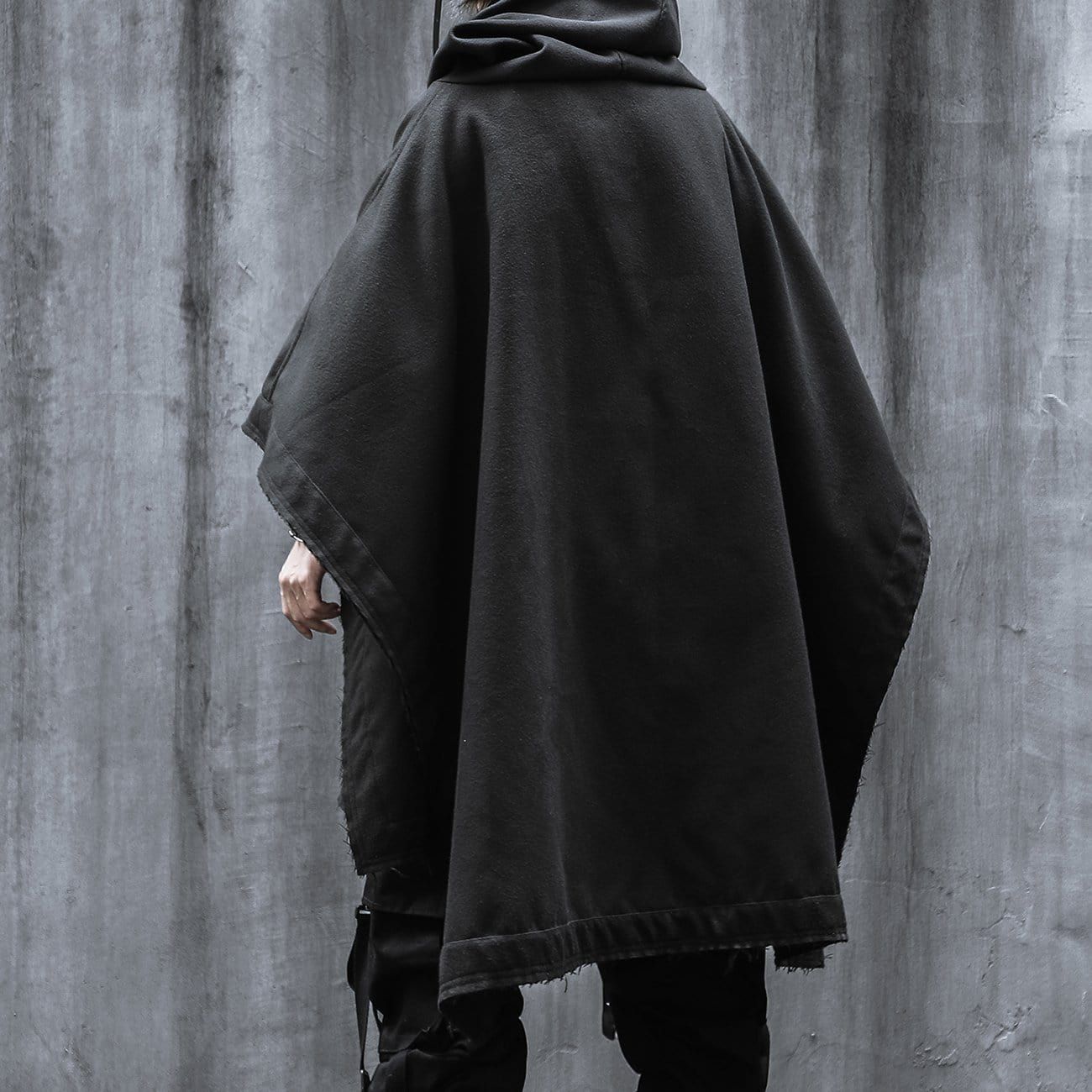 Dark Oversized Wizard Cloak Hoodie sold by Yugen Theory product image thumbnail 3