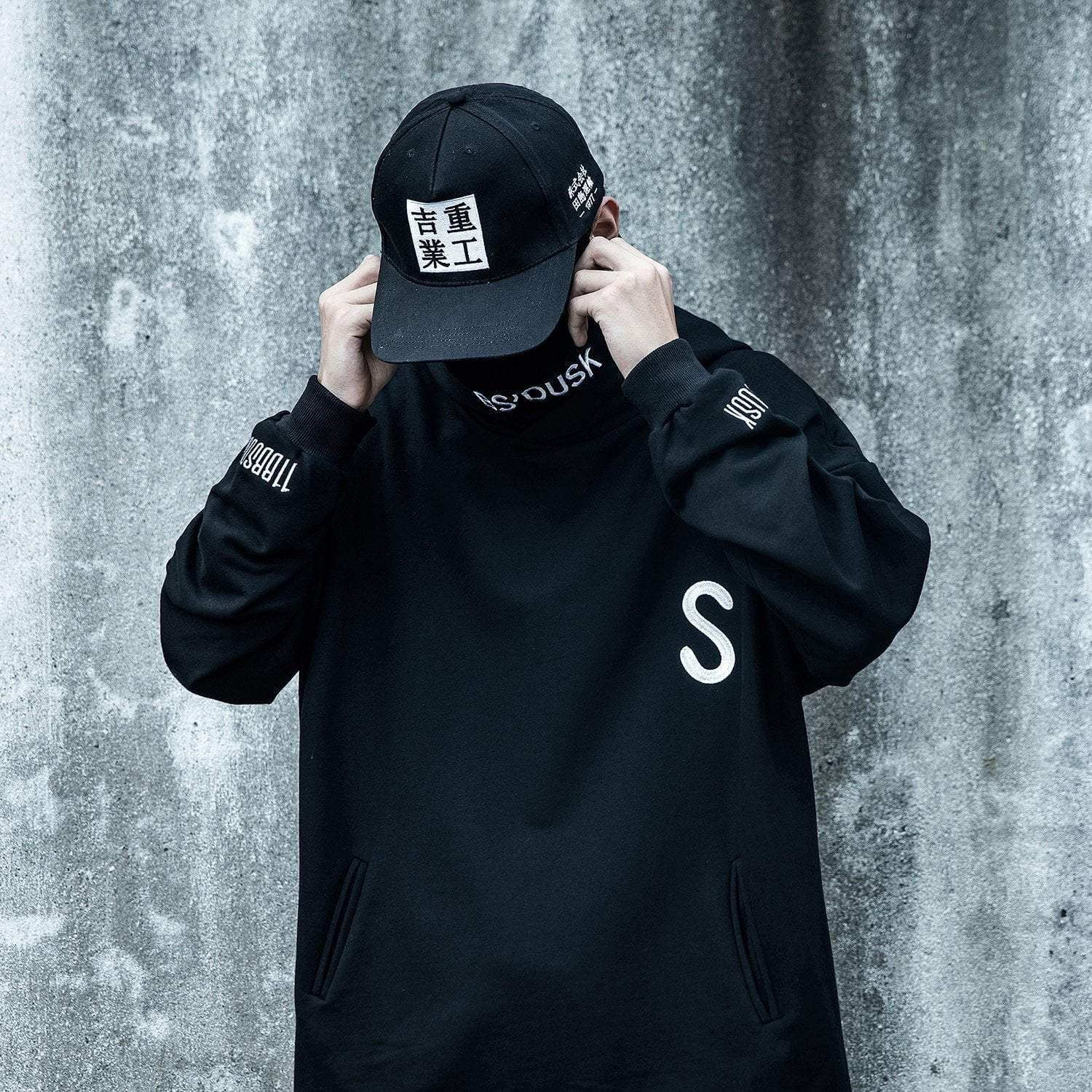 S High collar hoodie sold by Yugen Theory product image thumbnail 5