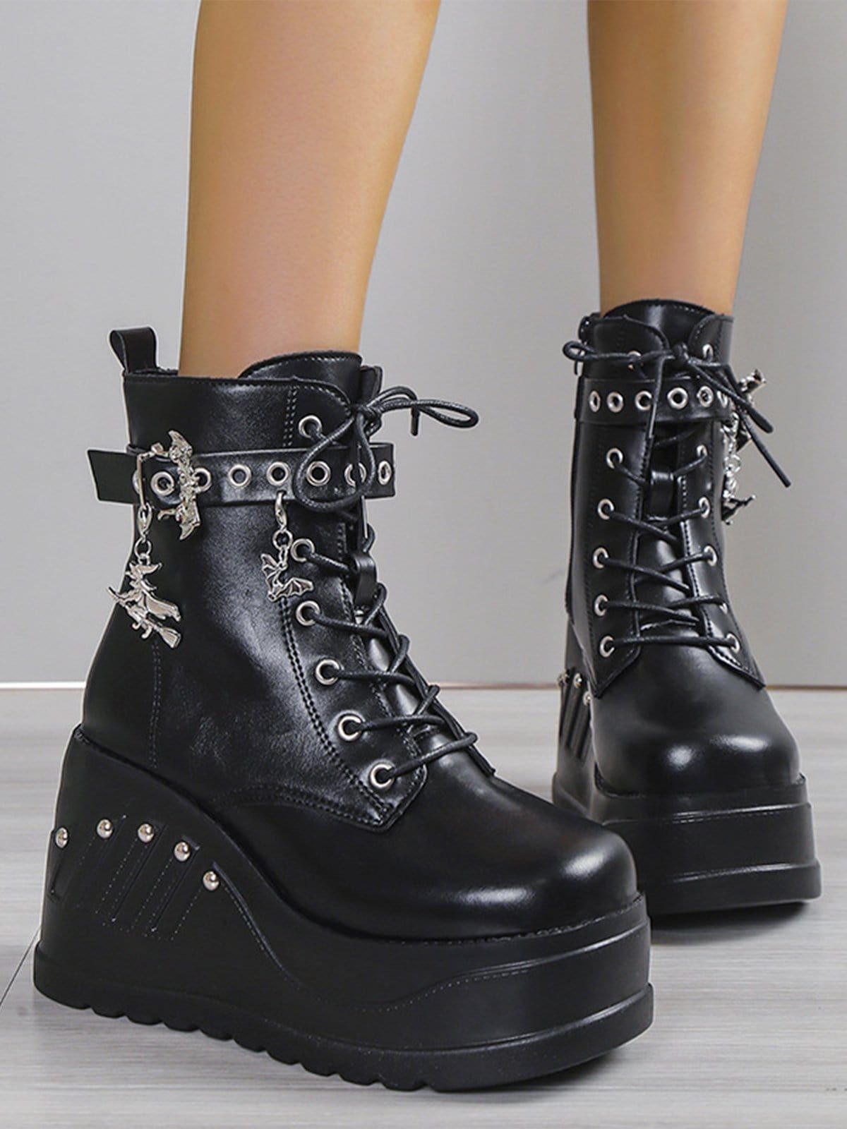 Punk Thick Soles Boots sold by Yugen Theory product image thumbnail 3