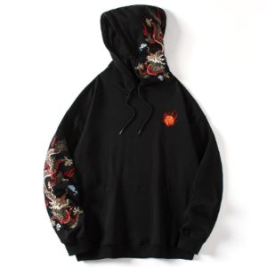 Dragon Embroidery Hoodies sold by Yugen Theory