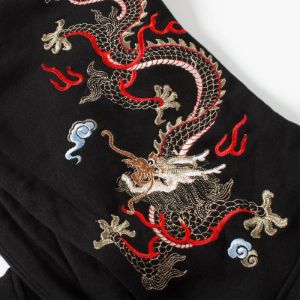 Dragon Embroidery Hoodies sold by Yugen Theory