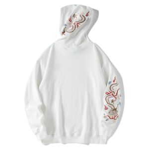 Dragon Embroidery Hoodies sold by Yugen Theory