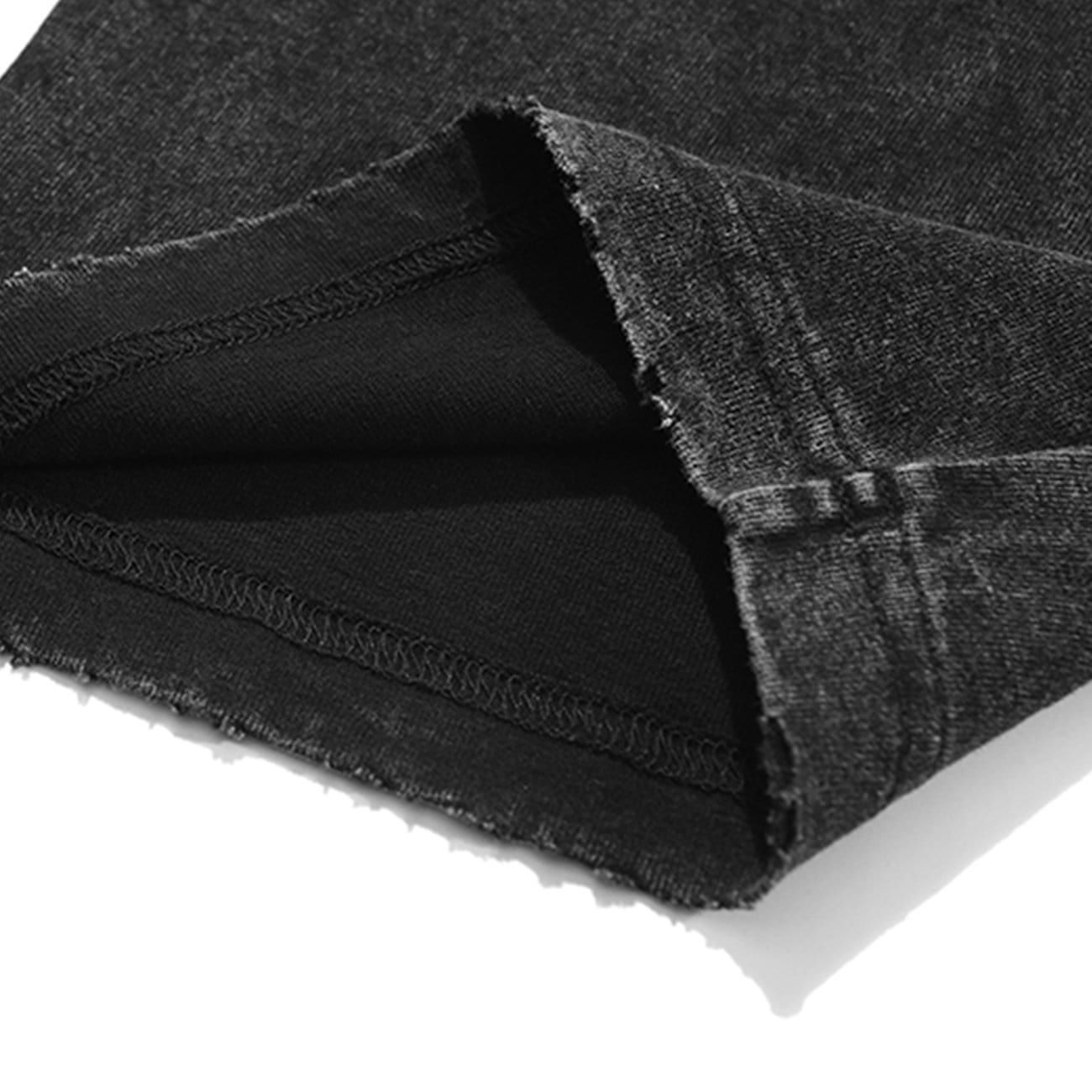 Lightning Eagle Print Washed T-Shirt sold by Yugen Theory product image thumbnail 5