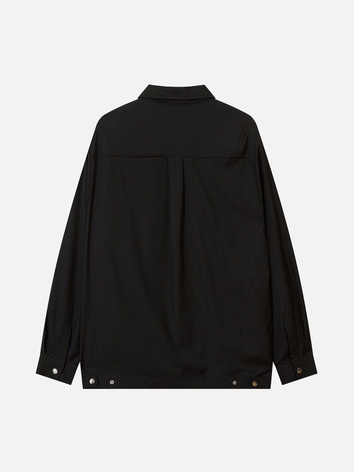 Patchwork Buttons Jacket sold by Yugen Theory product image thumbnail 2