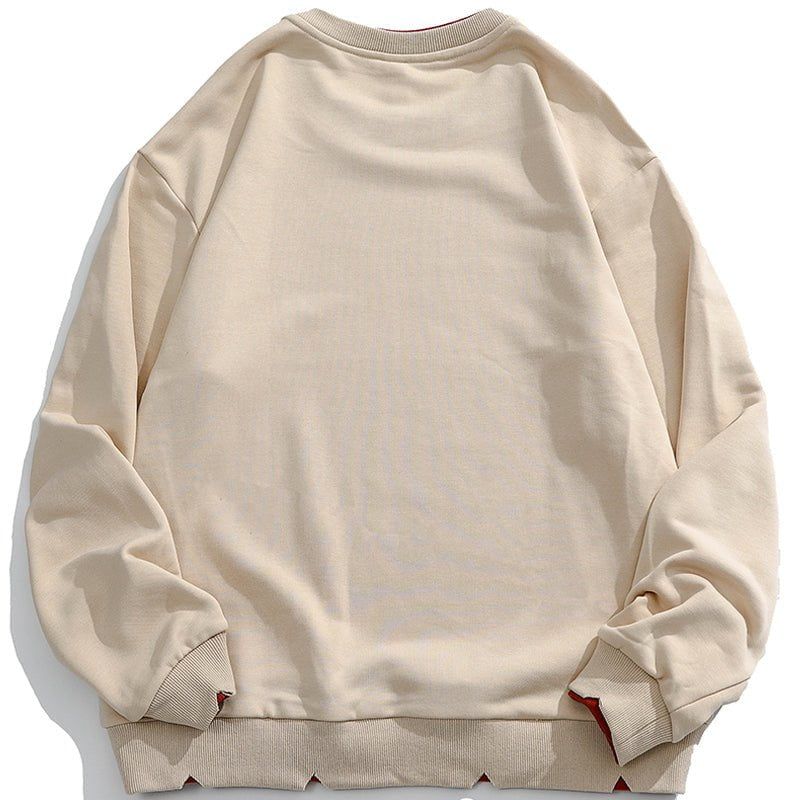Layered Sweatshirt Mountain Print sold by Yugen Theory product image thumbnail 4