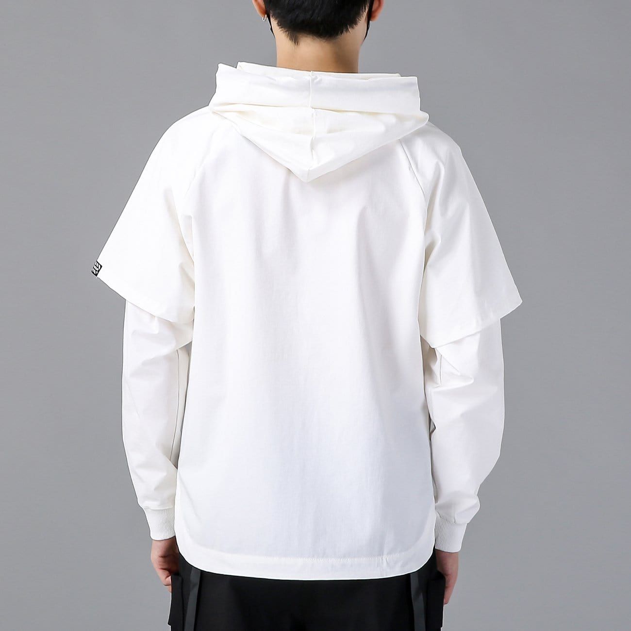 Dark Fake Two Hoodies sold by Yugen Theory product image thumbnail 4