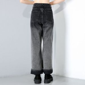 Ripped Hole Washed Jeans sold by Yugen Theory