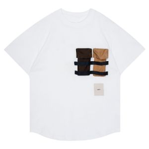 Patchwork Pockets T-Shirt sold by Yugen Theory