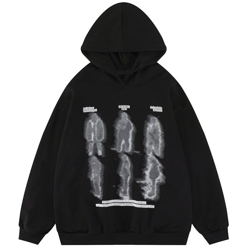 Oversize Hoodie Portrait Print sold by Yugen Theory