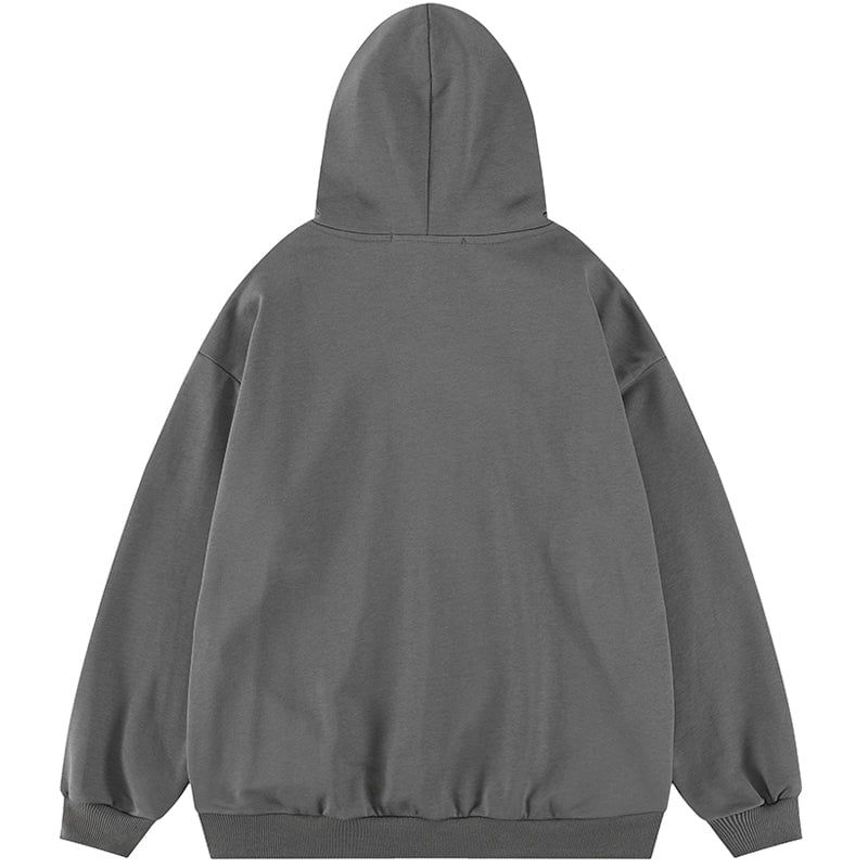 Oversize Hoodie Portrait Print sold by Yugen Theory product image thumbnail 3