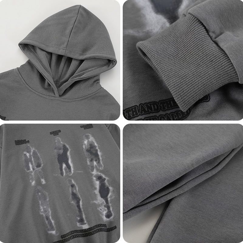 Oversize Hoodie Portrait Print sold by Yugen Theory product image thumbnail 5