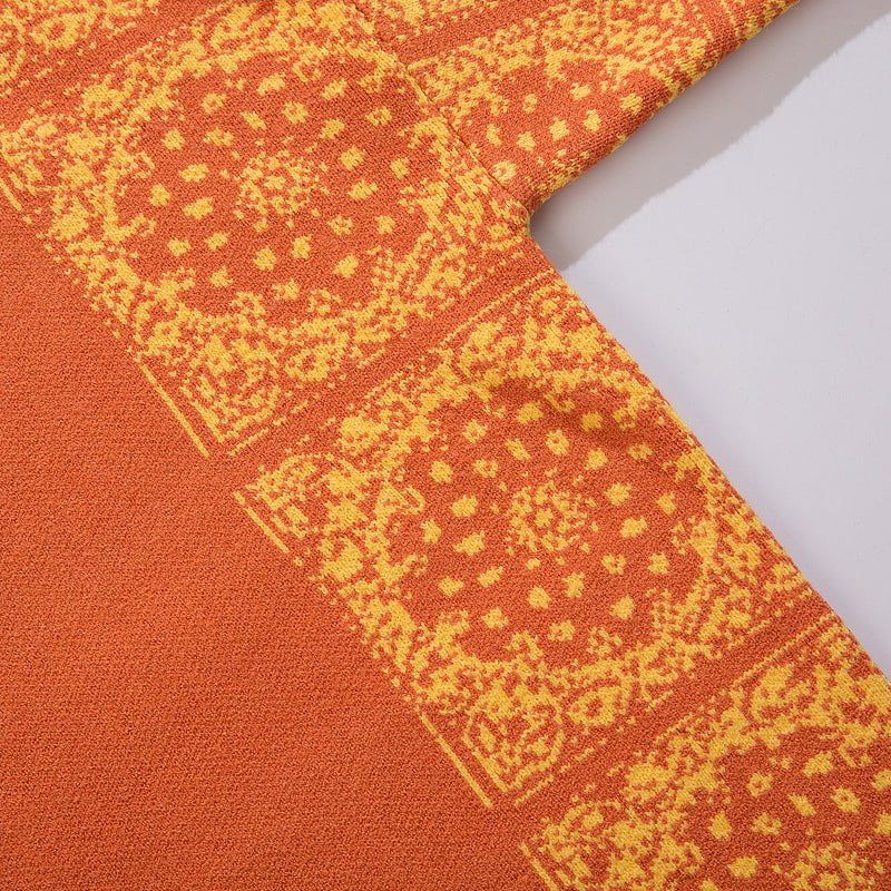 Patchwork Bandana Knitted Sweater sold by Yugen Theory product image thumbnail 5