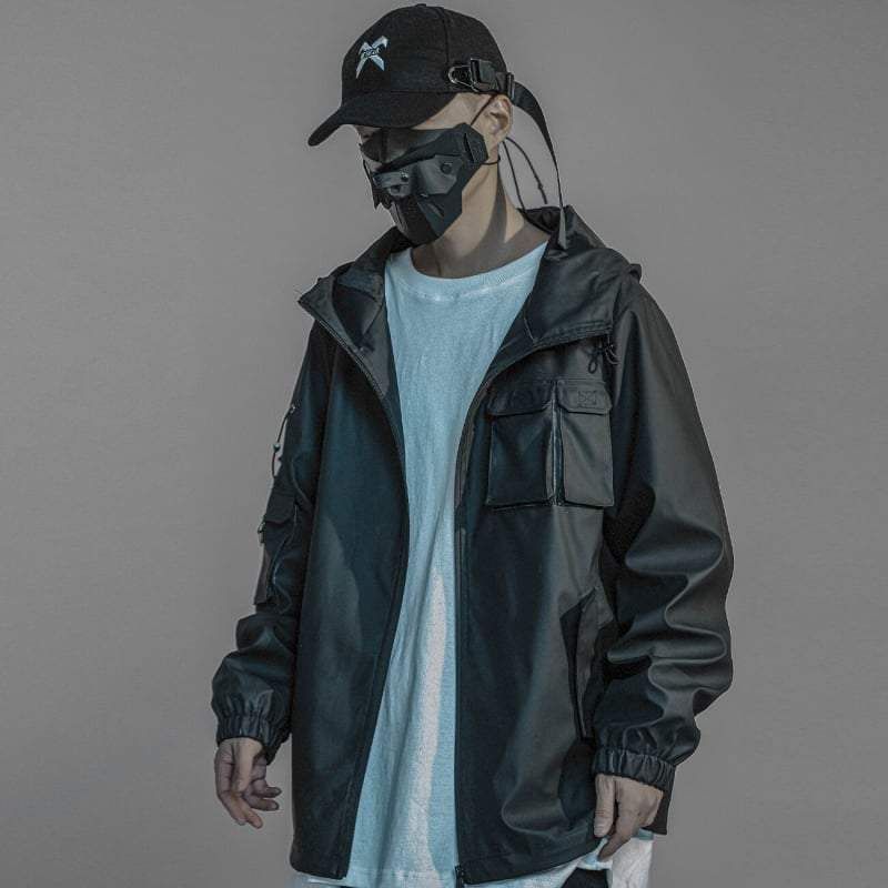 Japanese Glitch Techwear Jacket sold by Yugen Theory product image thumbnail 3