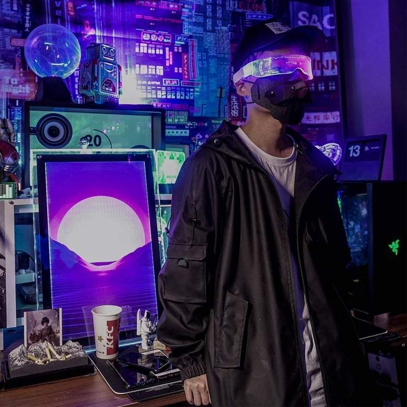 Japanese Glitch Techwear Jacket sold by Yugen Theory product image thumbnail 2