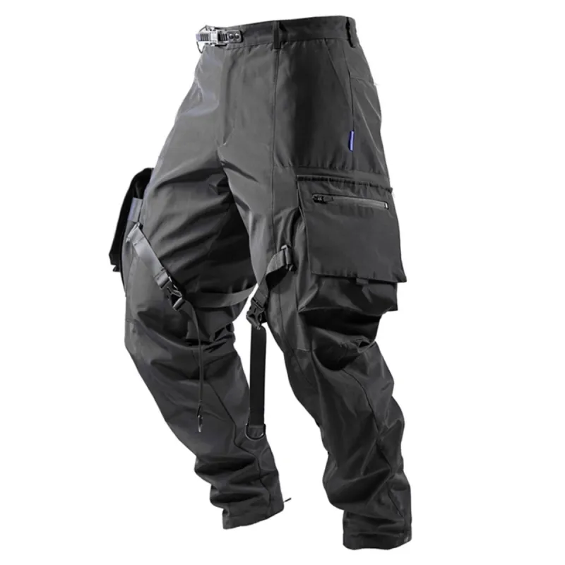 Ribbon Function Multi Pockets Pants sold by Yugen Theory