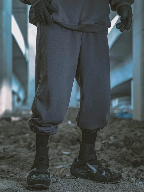 Embroidery Solid Color Cargo Pants sold by Yugen Theory