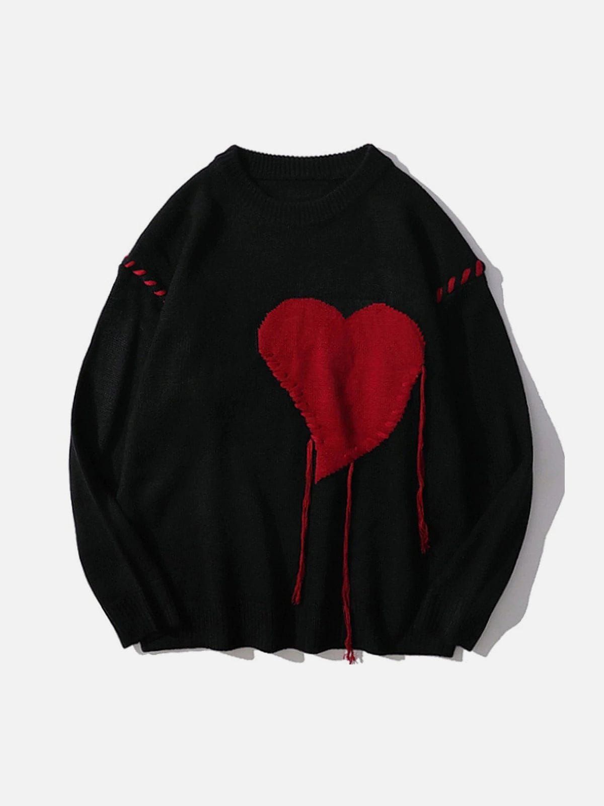 Love Embroidered Sweater sold by Yugen Theory product image thumbnail 4