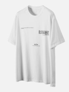 Distort Letters Graphic T-Shirt sold by Yugen Theory