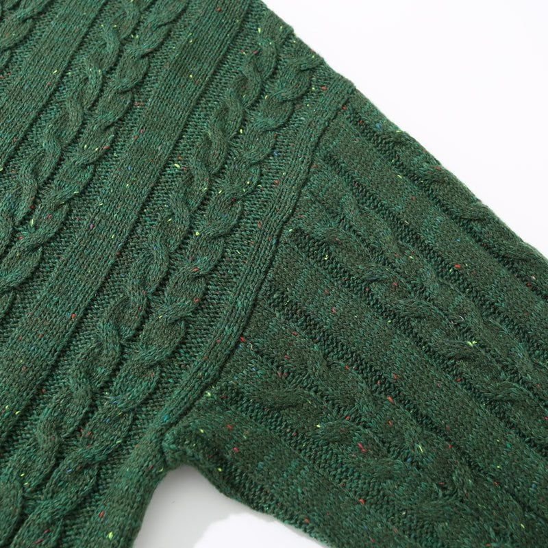 Distressed Cable Knit Sweater sold by Yugen Theory product image thumbnail 5