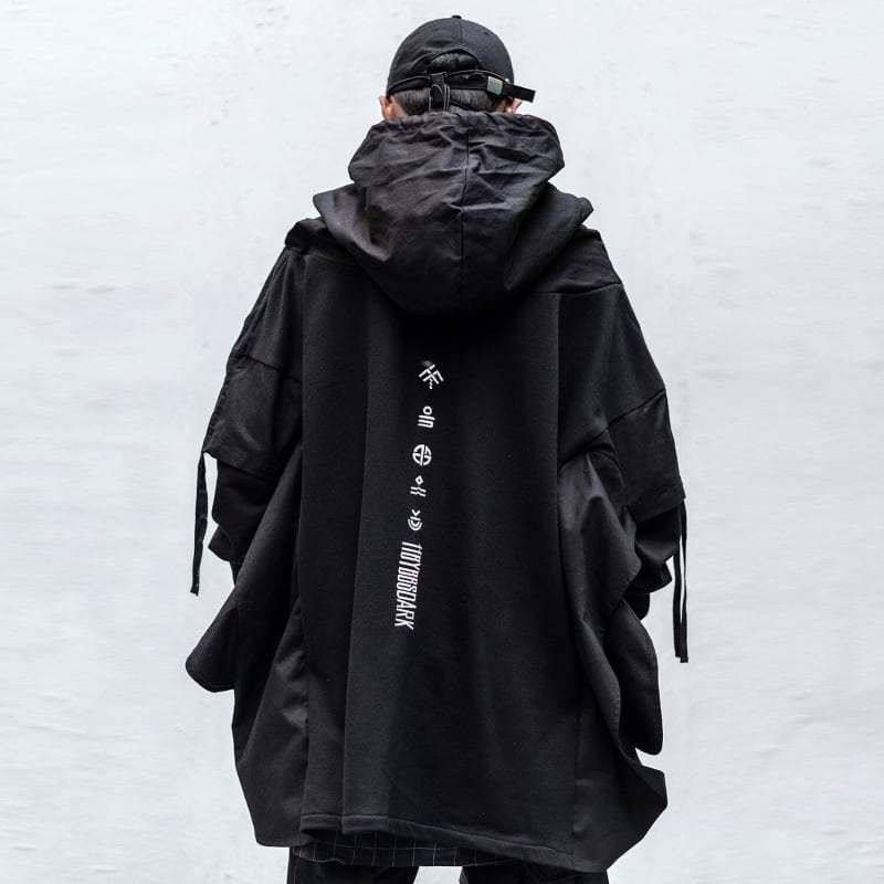 Black Streetwear Hoodie sold by Yugen Theory product image thumbnail 3