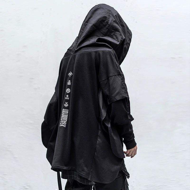 Black Streetwear Hoodie sold by Yugen Theory product image thumbnail 4