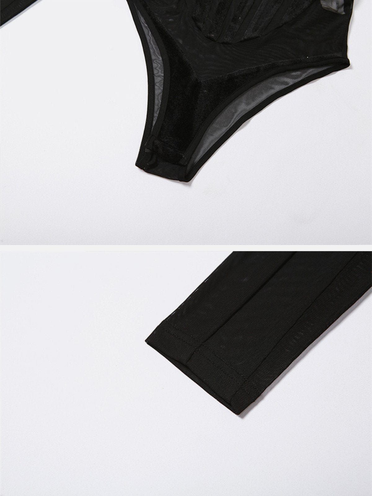 Sexy Mesh Jumpsuit sold by Yugen Theory product image thumbnail 3