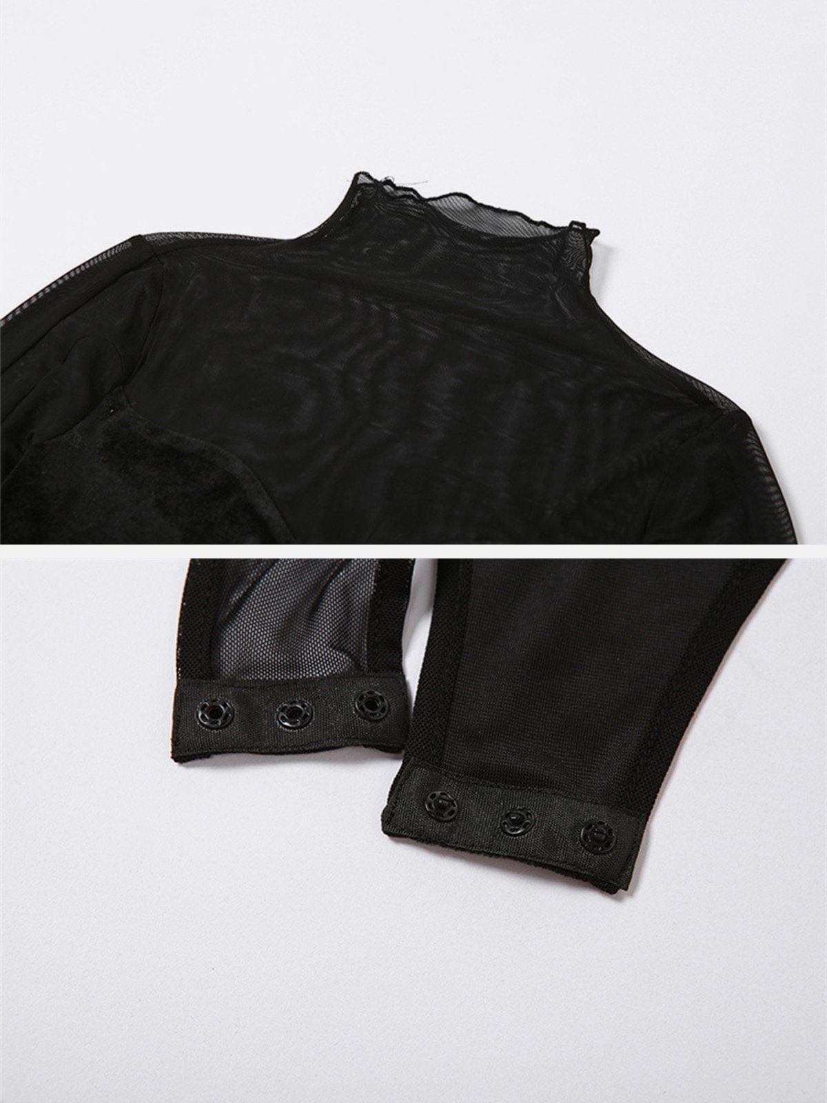 Sexy Mesh Jumpsuit sold by Yugen Theory product image thumbnail 4